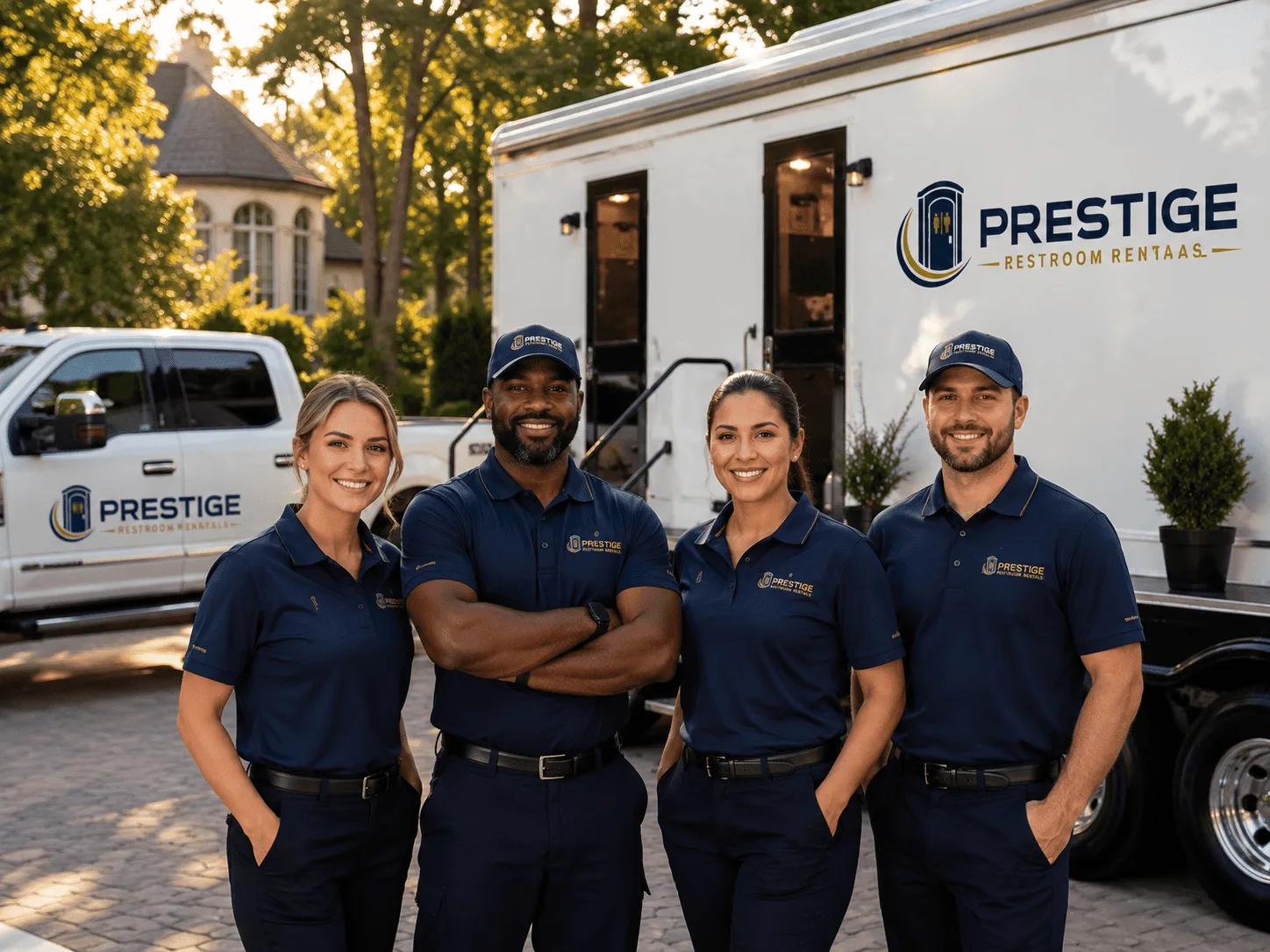 Trusted Luxury Portable Restrooms company in Morven, GA